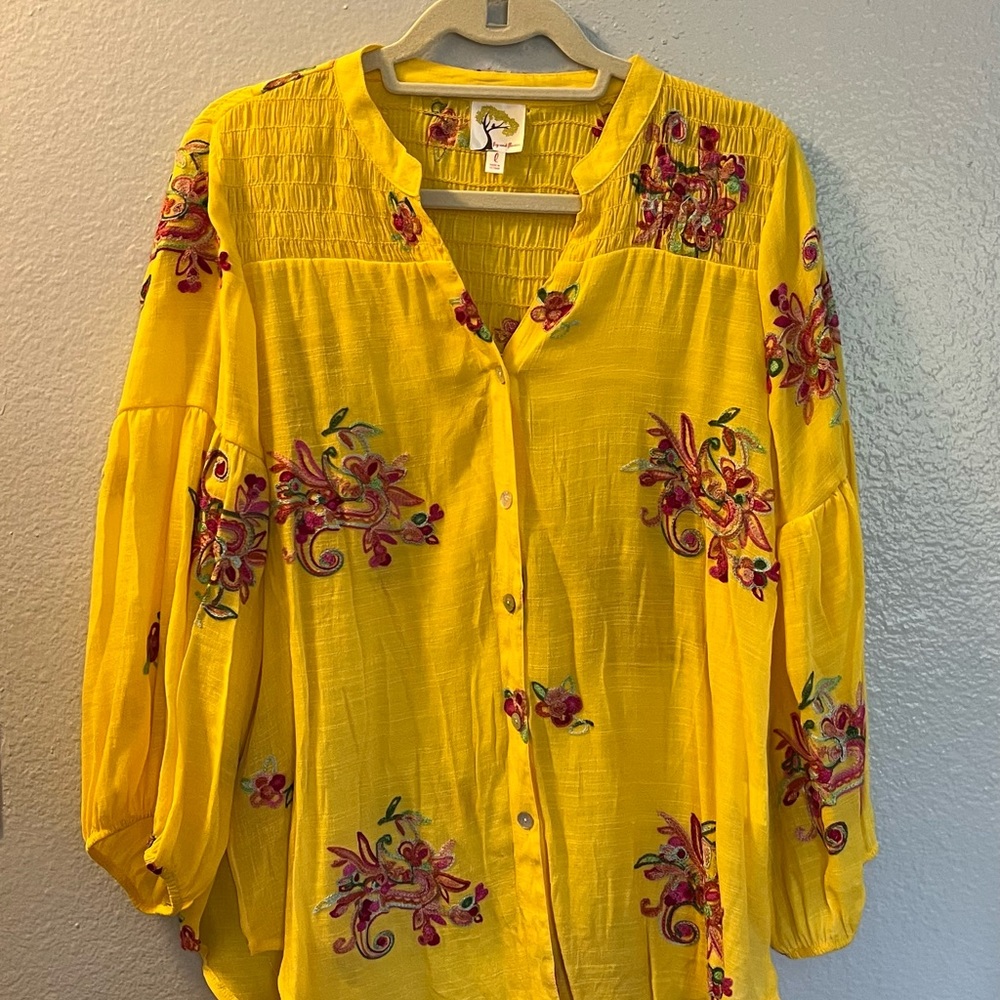 Fig and Flower Blouse 🌺